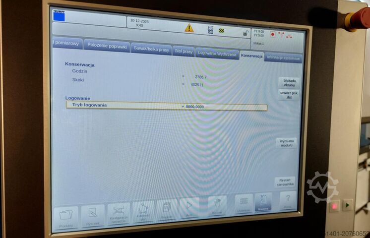 Prasa krawędziowa Trumpf TruBend 3170 B26