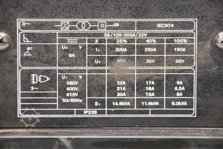 Inverterinis suvirinimo aparatas 300 A Thermal Arc LS-300