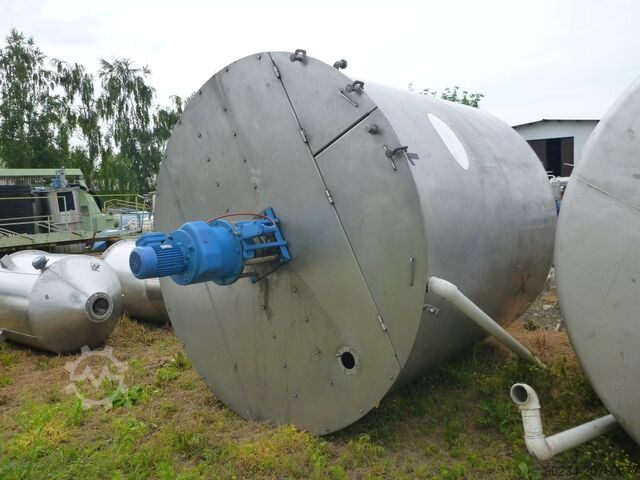 12500 L pionowy zbiornik mieszający ze stali nierdzewnej firmy ZUGIL ZUGIL 12500 Liters