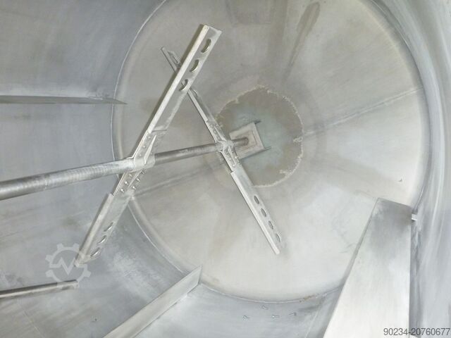 12500 L pionowy zbiornik mieszający ze stali nierdzewnej firmy ZUGIL ZUGIL 12500 Liters