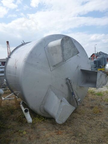 Pionowy zbiornik mieszający ze stali nierdzewnej 10 000 l firmy ZUGIL ZUGIL 10000 Liters