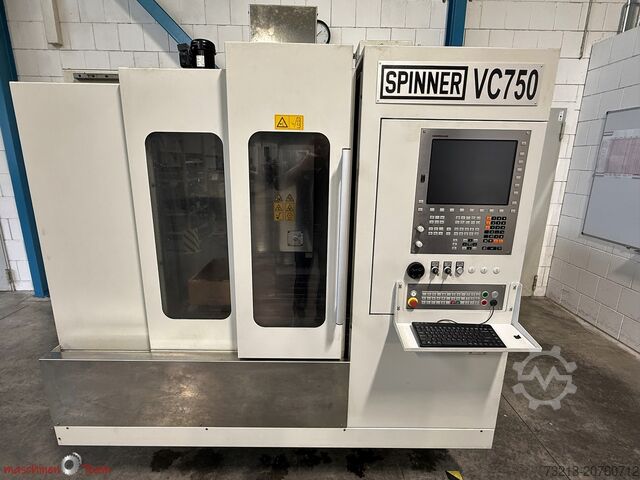 Vertikalni BAZ z opremo SPINNER VC 750