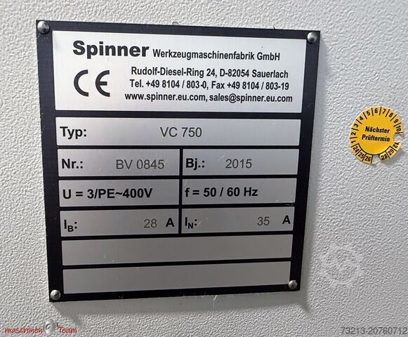  SPINNER VC 750
