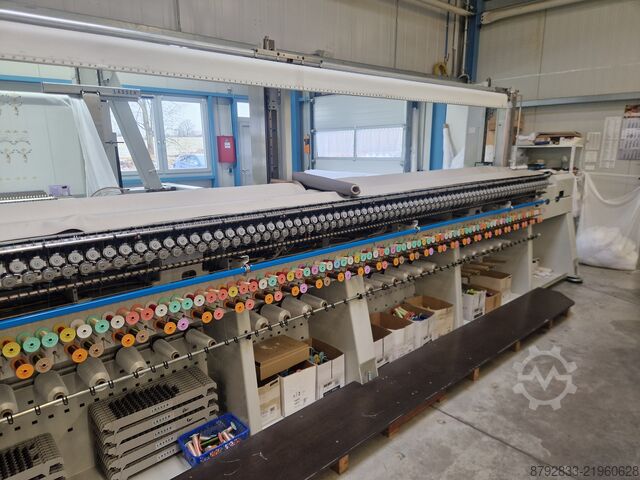 Vezaći stroj, veliki vezaći stroj Lässer Swiss Embroidery Maschines Mini Large ATC CUT 5M Multi Drive