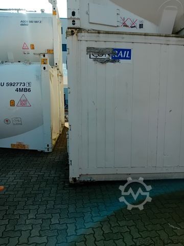 Auflieger-Wechselfahrgestell Heizcontainer