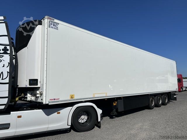 Refriģeratora puspiekabe Schmitz Cargobull SKO 24 Rohrbahn Carrier Vector HE19