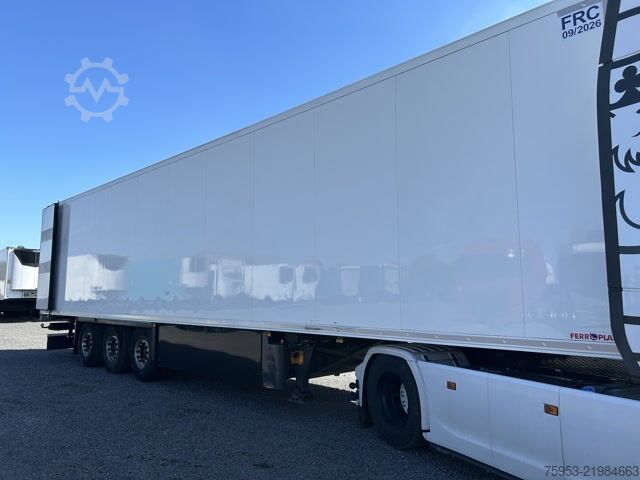 Refriģeratora puspiekabe Schmitz Cargobull SKO 24 Rohrbahn Carrier Vector HE19
