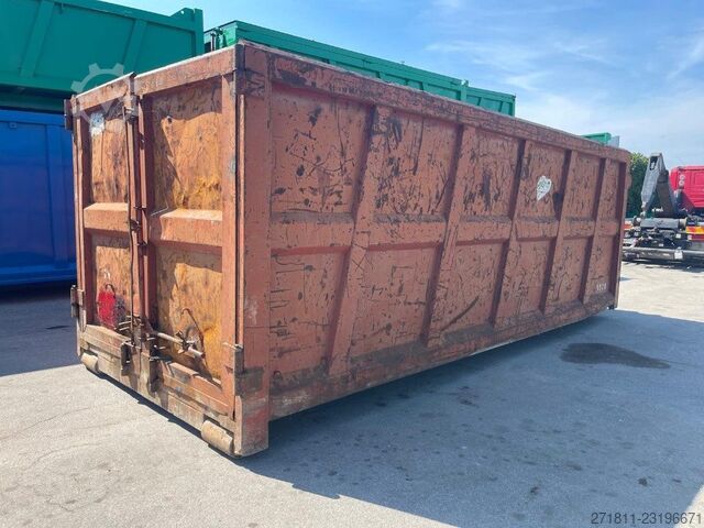 Haakarm vrachtwagen  CONTAINER SCARRABILE USATO A CIELO APERTO