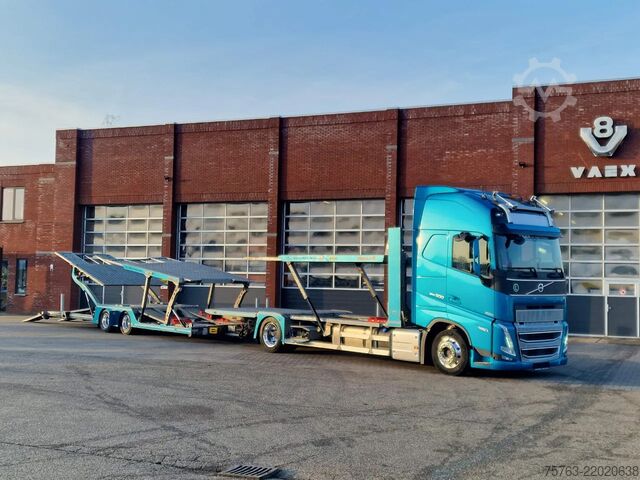 Dodávka na prepravu áut Volvo FH 500 Globetrotter XL Cartransporter Blyss Mod...