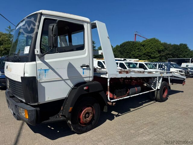 Dodávka na prepravu áut Mercedes-Benz LK 814 **6CYLINDER-FULL STEEL**