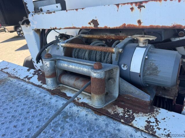 Dodávka na prepravu áut Mercedes-Benz LK 814 **6CYLINDER-FULL STEEL**