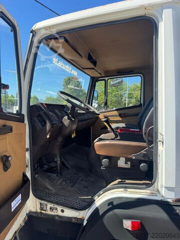 Dodávka na prepravu áut Mercedes-Benz LK 814 **6CYLINDER-FULL STEEL**