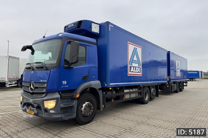 Trasporto refrigerato/congelato Mercedes-Benz Antos 2736 Day Cab, Euro 6, + Schmitz / Durchla...