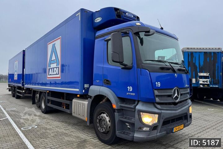 Trasporto refrigerato/congelato Mercedes-Benz Antos 2736 Day Cab, Euro 6, + Schmitz / Durchla...