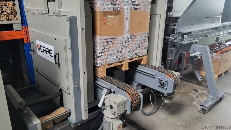 Pallet production machine CAPE M2Y BRANDING MODULE + CORNER CUT MODULE