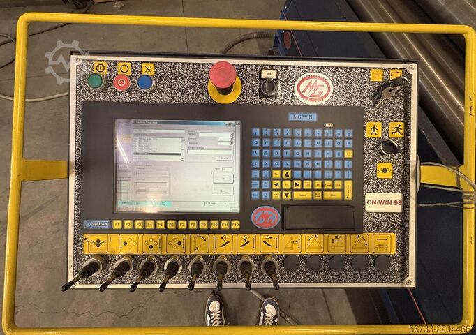 Hydraulisk firevals bukkemaskine MG 2050 x 4 / 2 mm CNC