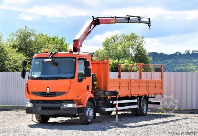 Cần cẩu gắn trên xe tải RENAULT MIDLUM 220 DXI *PRITSCHE 7,20m *FASSI F80A.23