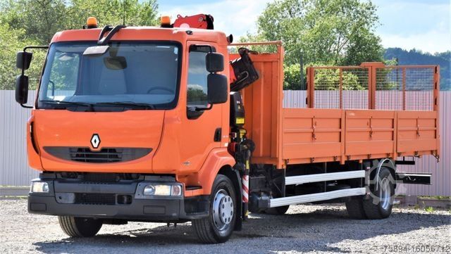 Cần cẩu gắn trên xe tải RENAULT MIDLUM 220 DXI *PRITSCHE 7,20m *FASSI F80A.23