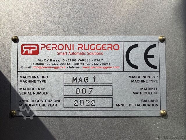 Semi-otomatis untuk aplikasi magnet dan pelat PERONI RUGGERO MAG-1