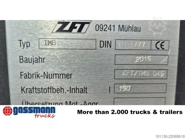 फायर ट्रक MAN TGM 18.340 4x2 BL, Navi, Ziegler Aufbau, Bronto