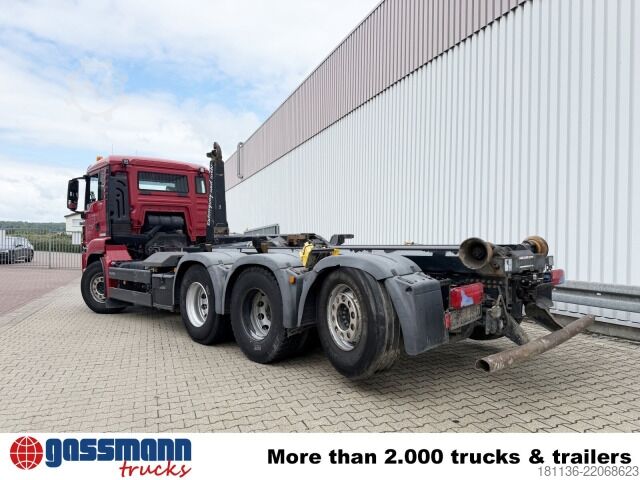 Vozidlo s hákom na kontajnery MAN TGS 35.440 8x4-4 BL, Intarder, Lenk-/Lift,