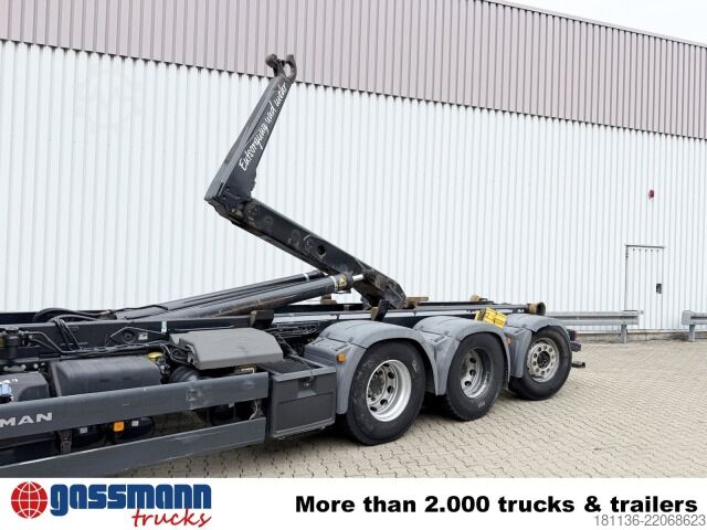 Vozidlo s hákom na kontajnery MAN TGS 35.440 8x4-4 BL, Intarder, Lenk-/Lift,
