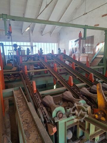 Complete sawmill (stationary) Nicolini, Brenta, Paul Etuyelec, Murilmatic