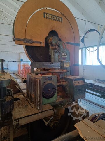 Complete sawmill (stationary) Nicolini, Brenta, Paul Etuyelec, Murilmatic