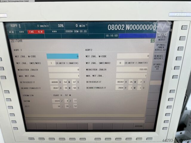 Pusat pusing dan penggilingan CNC MORI SEIKI NTX1000