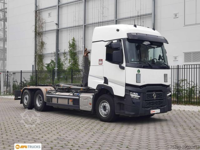 Abrollkipper RENAULT T 480 6X2 SleeperCab Lenkachse Meiller RS 21.70