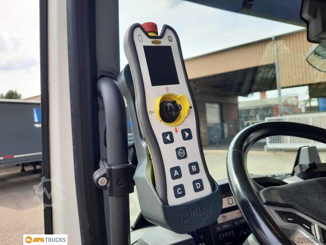 롤오프 덤프 트럭 RENAULT T 480 6X2 SleeperCab Lenkachse Meiller RS 21.70