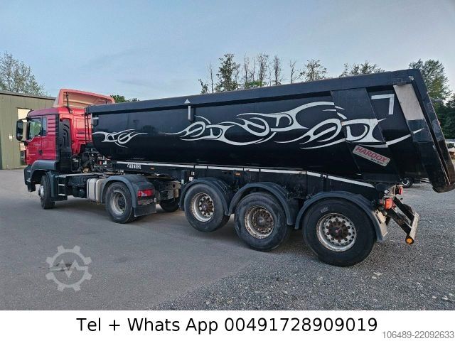 Kipper Auflieger CARNEHL 24 m CHKS/HH   Stahl  Kippmulde Plane Lift achse