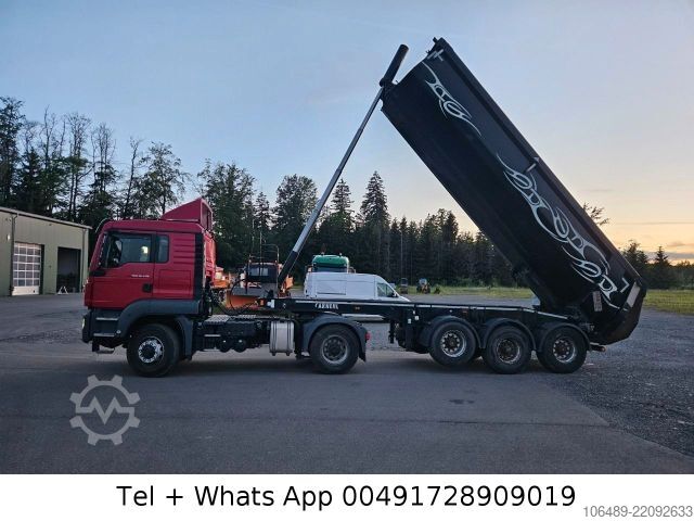 Kipper Auflieger CARNEHL 24 m CHKS/HH   Stahl  Kippmulde Plane Lift achse