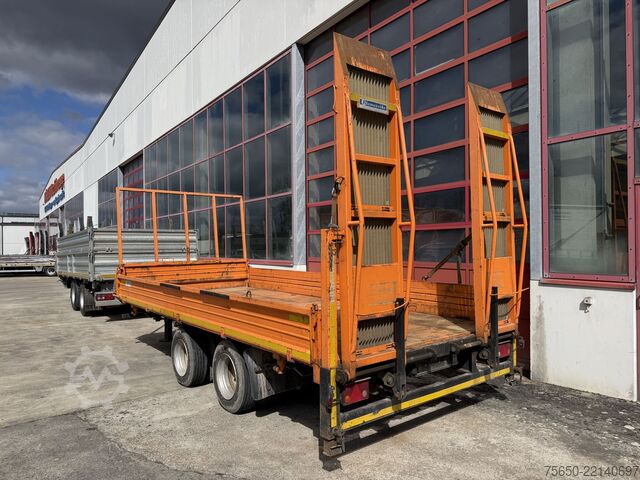Remolque volquete Blomenroehr 896/14000  14 t Tandem 2 Seiten Kipper   Tieflader