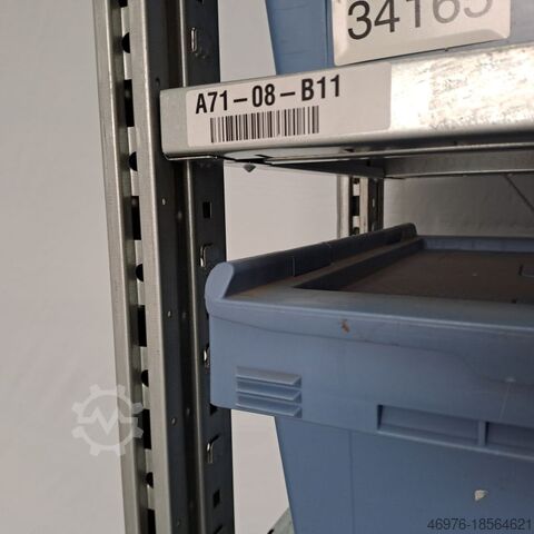 木箱ラック、棚ラック、雑誌ラック Schäfer R3000 / Regallänge: 1.056 mm 2.278x400mm / BITO Mehrwegbehälter