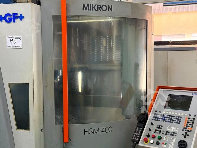 Vysokorychlostní obráběcí centrum MIKRON HSM400