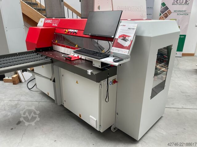 مركز تشغيل بخط تدفق مستمر Gannomat GANNOMAT "PROTEC 571" (Bohren, Nuten, Fr