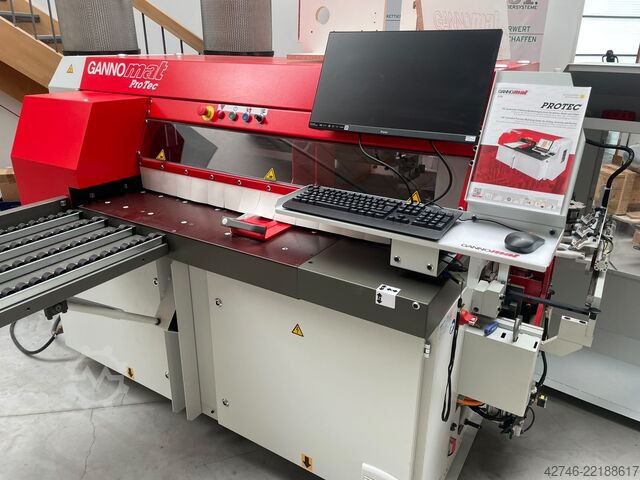 مركز تشغيل بخط تدفق مستمر Gannomat GANNOMAT "PROTEC 571" (Bohren, Nuten, Fr