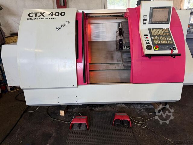τόρνος CNC Gildemeister CTX 400 S2 Fanuc