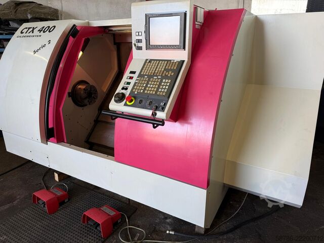 τόρνος CNC Gildemeister CTX 400 S2 Fanuc