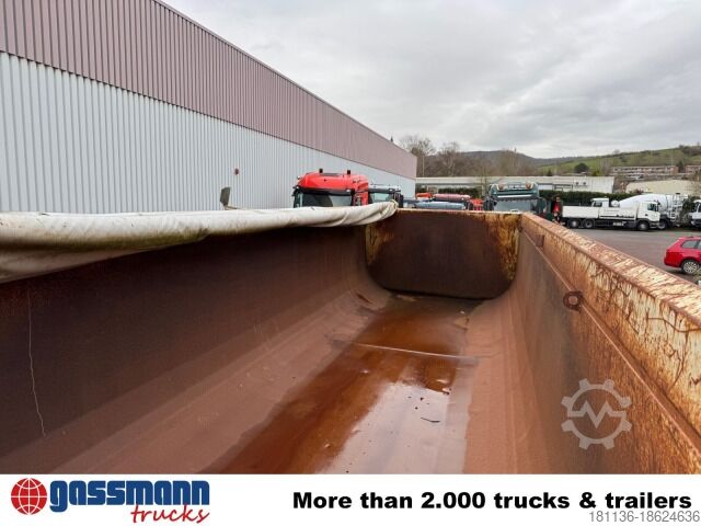 Полуремарке самосвал Schmitz SKI 24 SL 7.2, Stahlmulde ca. 24m³, Liftachse