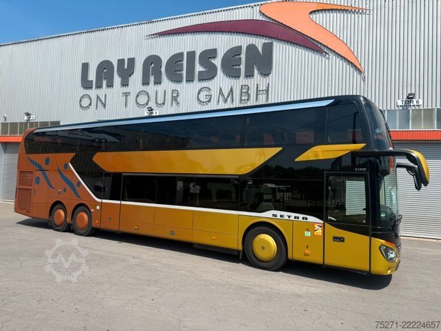 Двуетажен автобус SETRA S 531 DT,  Glasdach ,  1a Zustand !