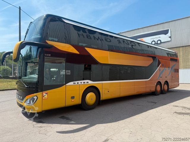 Двуетажен автобус SETRA S 531 DT,  Glasdach ,  1a Zustand !
