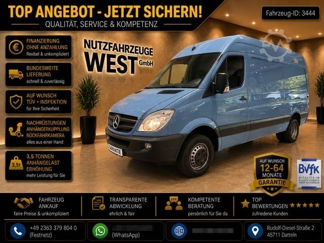 高顶厢式货车 MERCEDES-BENZ Sprinter 516 CDI*Hoch+Lang*Garantie*AHK3,5T*
