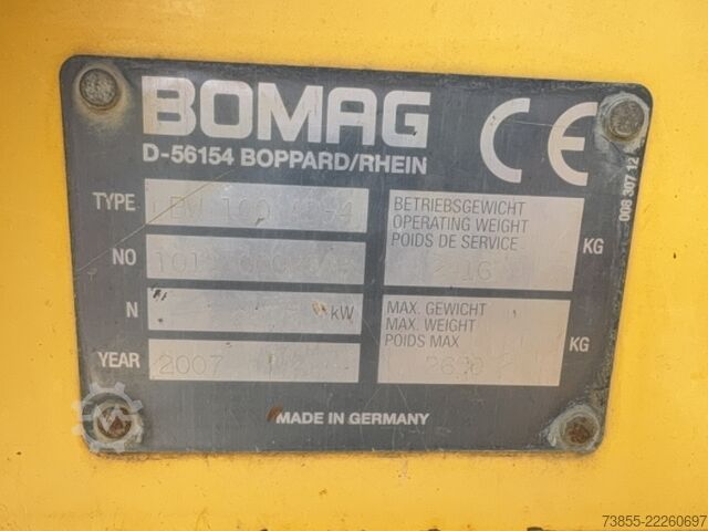 Tandemwalze Bomag BW 100 AD-4