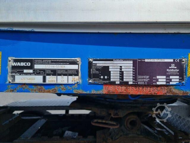  Goldhofer STZ-H6-57/80A Teleskop-Tieflader Waggontransport