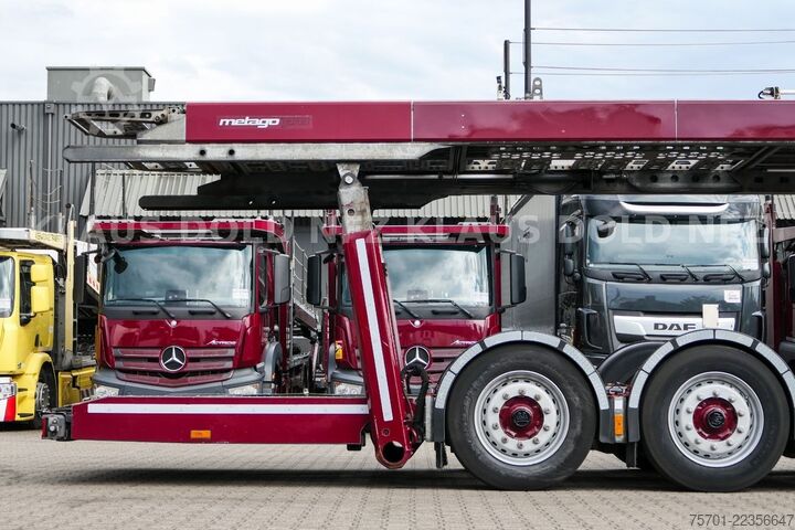Autotransporter LKW MERCEDES-BENZ Antos 2443 Autotransp. Kässbohrer Metago
