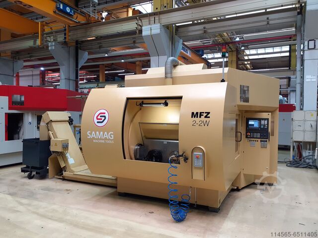 Two spindle 5 axis mach. center MFZ2-2