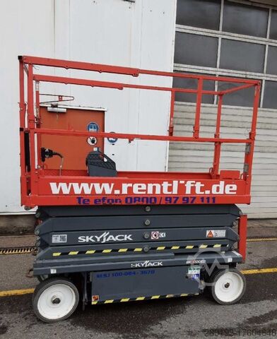 Етапи роботи ножиці Skyjack SJIII 3226 Elektro 9,90m