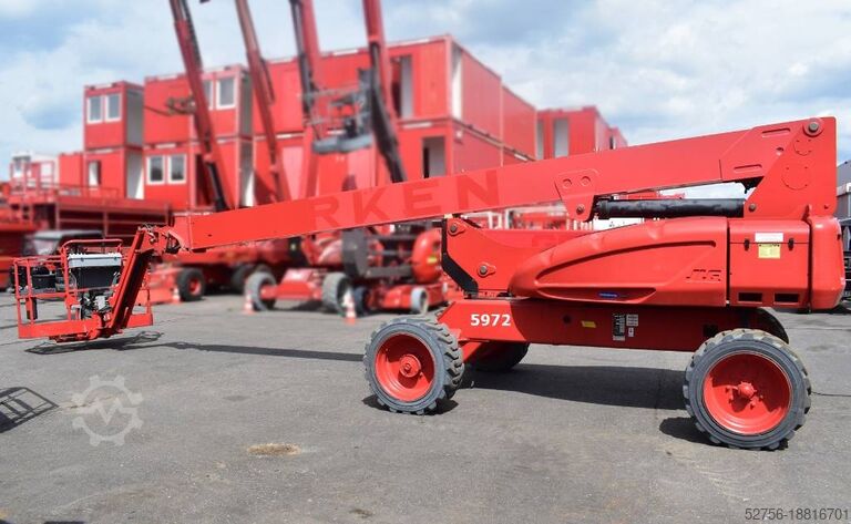 Zglobna teleskopska radna platforma JLG E 600 JP